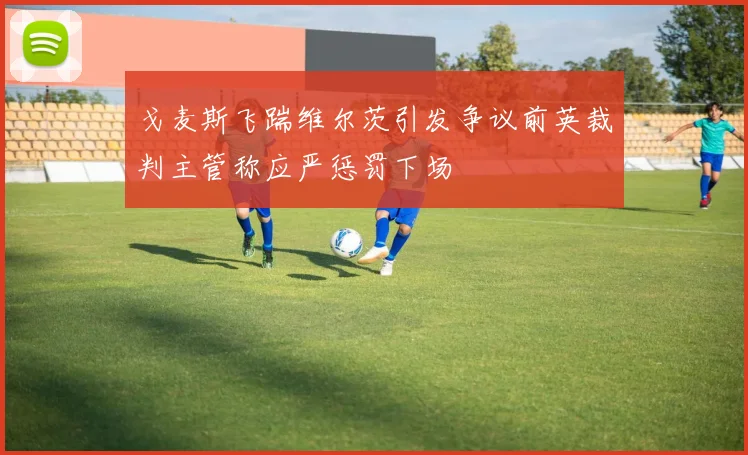 戈麦斯飞踹维尔茨引发争议前英裁判主管称应严惩罚下场